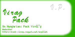 virag pack business card